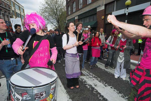 London May Day parade © 2006, Peter Marshall