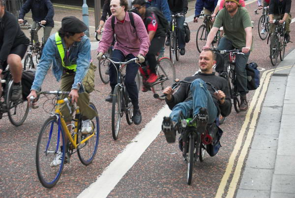 Critical Mass, London © 2006, Peter Marshall