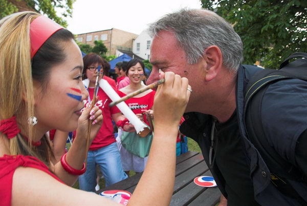 S Korea v France, New Malden © 2006, Peter Marshall