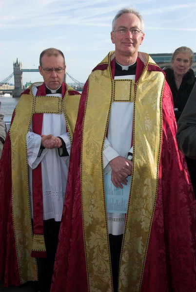 Blessing the Thames © Peter Marshall, 2007