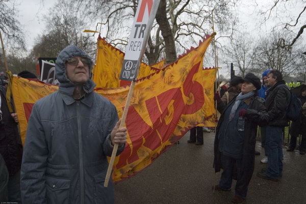 Stop Trident, Troops out of Iraq © 2007, Peter Marshall