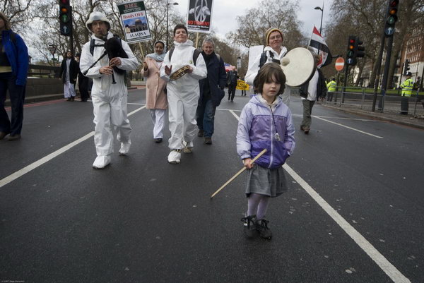 Stop Trident, Troops out of Iraq &copy; 2007, Peter Marshall