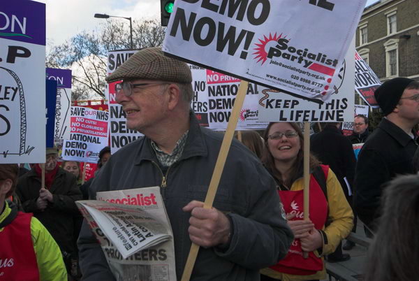 NHS March, Camberwell © 2007, Peter Marshall